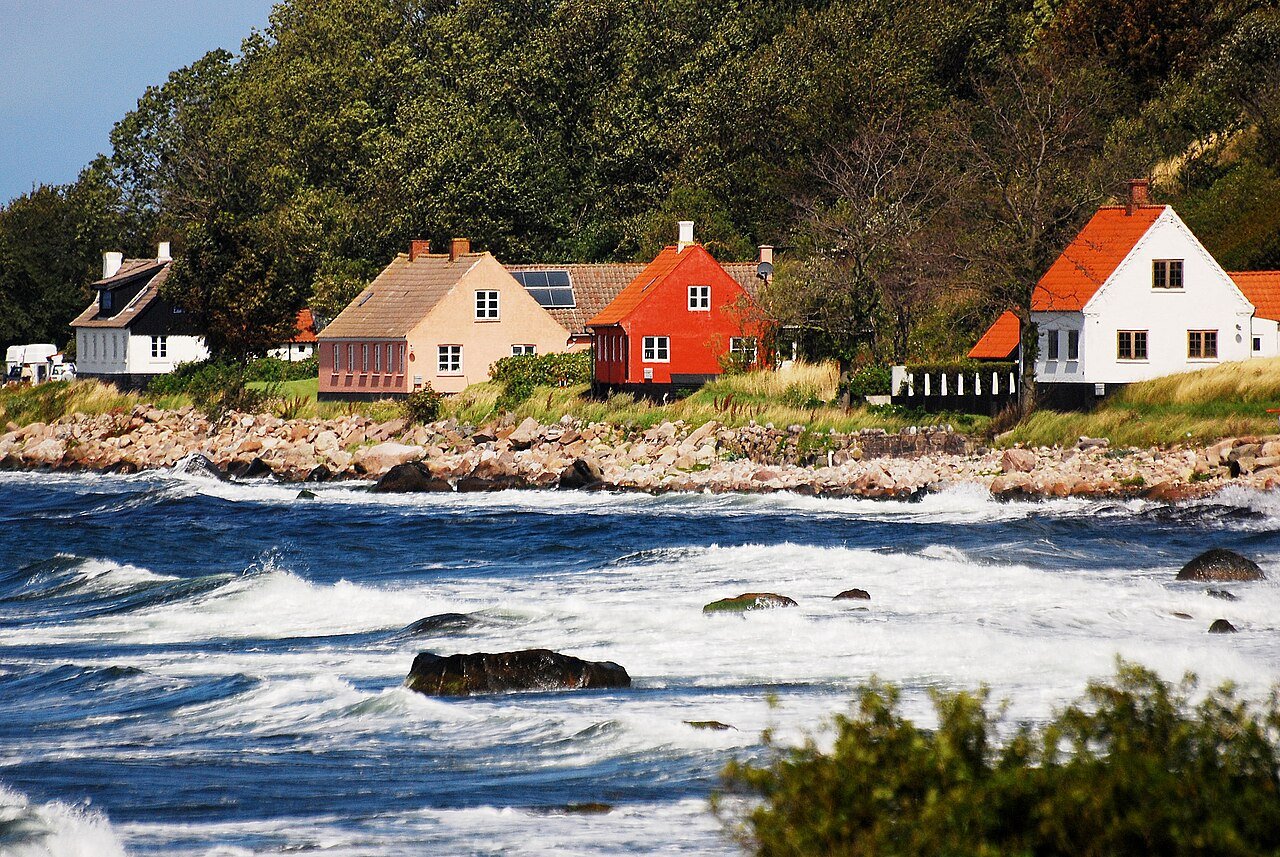 Dueodde Beach near Bornholm, Denmark