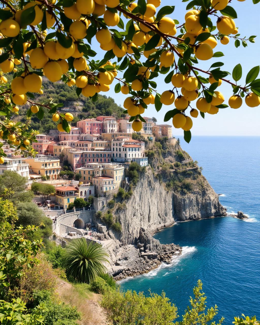 Amalfi cliffside